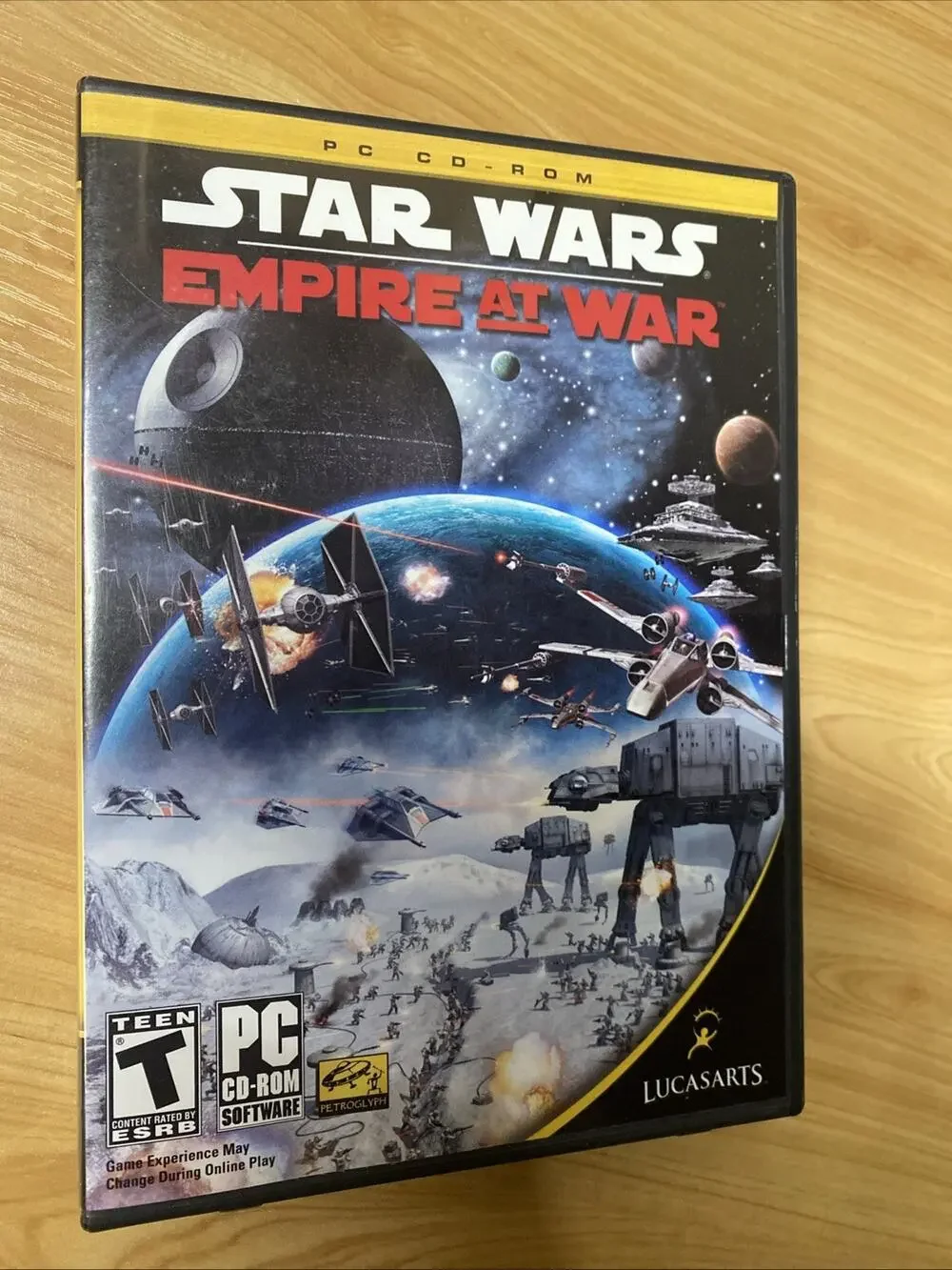 Star Wars: Empire At War PC CD ROM Video Game 2006 Complete W/ Manual Mint Discs